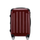Beibye B2048 XL Reisekoffer für Langstrecken & Familie, 360° Doppelrollen, Hochglanz-Polycarbonat, Volumen erweiterbar, 76 x 50 x 30 cm, 115 L
