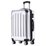 Beibye B2048 XL Reisekoffer für Langstrecken & Familie, 360° Doppelrollen, Hochglanz-Polycarbonat, Volumen erweiterbar, 76 x 50 x 30 cm, 115 L