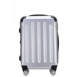 Beibye B2048 L Reisekoffer für Mittelstrecken, 360° Doppelrollen, Hochglanz-Polycarbonat, Volumen erweiterbar, 65 x 43 x 26 cm, 75 L