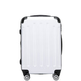 Beibye B2048 XL Reisekoffer für Langstrecken & Familie, 360° Doppelrollen, Hochglanz-Polycarbonat, Volumen erweiterbar, 76 x 50 x 30 cm, 115 L