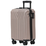 Beibye B2050 M Handgepäck für Kurztrips, 360° Doppelrollen, TSA-Schloss, 53 × 35 × 22 cm, 29 L