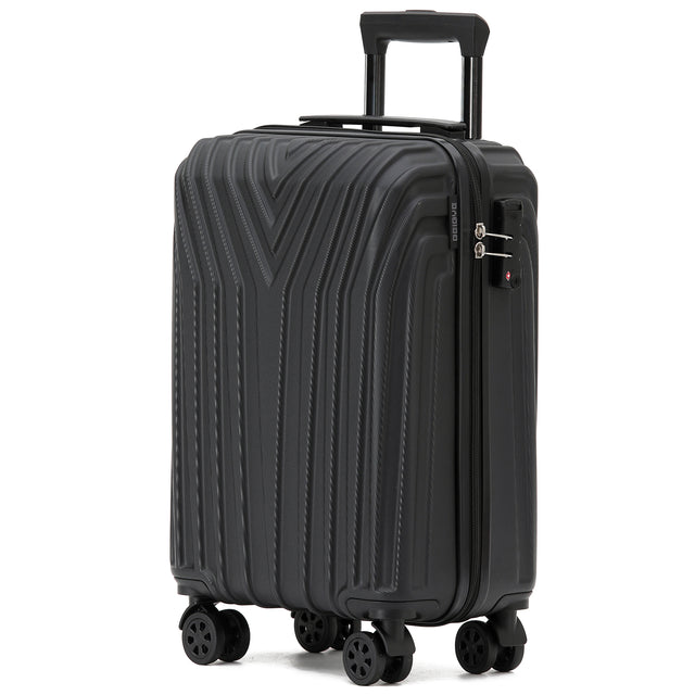 Beibye B2050 M Handgepäck für Kurztrips, 360° Doppelrollen, TSA-Schloss, 53 × 35 × 22 cm, 29 L