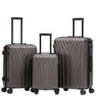 Beibye B2050 Kofferset M-L-XL für Handgepäck, Kurz- & Langstrecken, 360° Doppelrollen, TSA-Schloss, Volumen erweiterbar