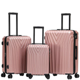Beibye B2050 Kofferset M-L-XL für Handgepäck, Kurz- & Langstrecken, 360° Doppelrollen, TSA-Schloss, Volumen erweiterbar