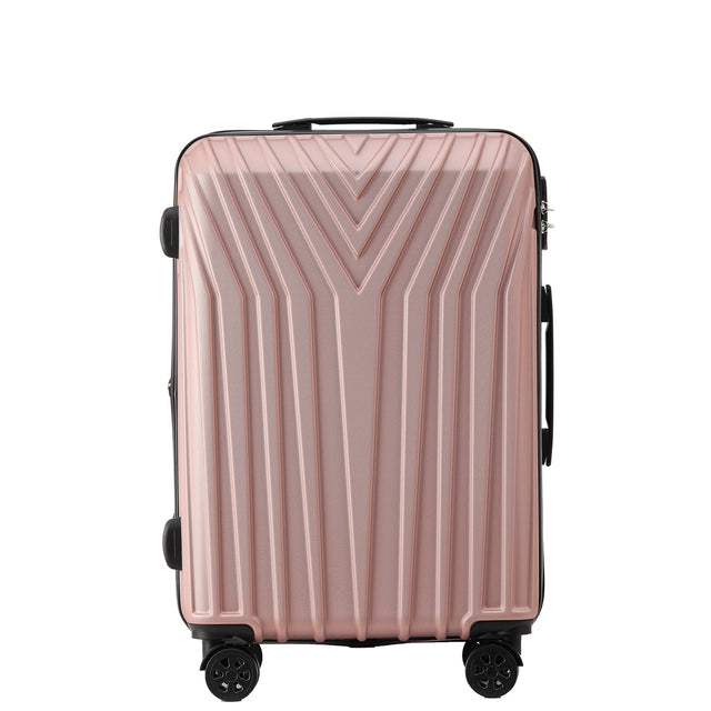 Beibye B2050 L Reisekoffer für Mittelstrecken, 360° Doppelrollen, TSA-Schloss, Volumen erweiterbar, 65 × 44 × 28 cm, 58 L