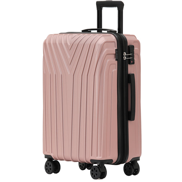 Beibye B2050 XL Reisekoffer für Langstrecken & Familie, 360° Doppelrollen, TSA-Schloss, Volumen erweiterbar, 76 × 49 × 30 cm, 82 L