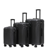 Beibye B2050 Kofferset M-L-XL für Handgepäck, Kurz- & Langstrecken, 360° Doppelrollen, TSA-Schloss, Volumen erweiterbar
