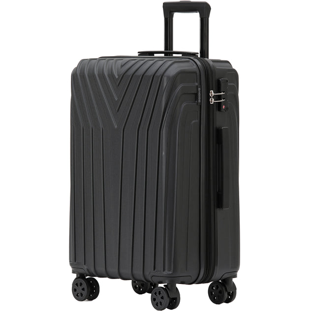 Beibye B2050 XL Reisekoffer für Langstrecken & Familie, 360° Doppelrollen, TSA-Schloss, Volumen erweiterbar, 76 × 49 × 30 cm, 82 L