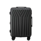 Beibye B2050 L Reisekoffer für Mittelstrecken, 360° Doppelrollen, TSA-Schloss, Volumen erweiterbar, 65 × 44 × 28 cm, 58 L