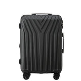 Beibye B2050 L Reisekoffer für Mittelstrecken, 360° Doppelrollen, TSA-Schloss, Volumen erweiterbar, 65 × 44 × 28 cm, 58 L