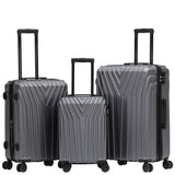 Beibye B2050 Kofferset M-L-XL für Handgepäck, Kurz- & Langstrecken, 360° Doppelrollen, TSA-Schloss, Volumen erweiterbar