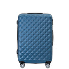 Beibye B2066 L Reisekoffer für Mittelstrecken, 360° gummierte Doppelrollen, ABS-Hartschale, Volumen erweiterbar, 65 x 46 x 29 cm, 75 L