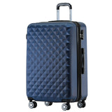 Beibye B2066 XL Reisekoffer für Langstrecken & Familie, 360° gummierte Doppelrollen, ABS-Hartschale, Volumen erweiterbar, 76 x 50 x 30 cm, 115 L