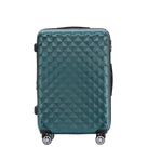 Beibye B2066 XL Reisekoffer für Langstrecken & Familie, 360° gummierte Doppelrollen, ABS-Hartschale, Volumen erweiterbar, 76 x 50 x 30 cm, 115 L