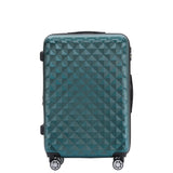 Beibye B2066 XL Reisekoffer für Langstrecken & Familie, 360° gummierte Doppelrollen, ABS-Hartschale, Volumen erweiterbar, 76 x 50 x 30 cm, 115 L