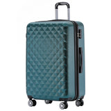 Beibye B2066 XL Reisekoffer für Langstrecken & Familie, 360° gummierte Doppelrollen, ABS-Hartschale, Volumen erweiterbar, 76 x 50 x 30 cm, 115 L