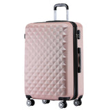 Beibye B2066 XL Reisekoffer für Langstrecken & Familie, 360° gummierte Doppelrollen, ABS-Hartschale, Volumen erweiterbar, 76 x 50 x 30 cm, 115 L