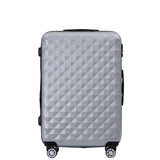 Beibye B2066 XL Reisekoffer für Langstrecken & Familie, 360° gummierte Doppelrollen, ABS-Hartschale, Volumen erweiterbar, 76 x 50 x 30 cm, 115 L