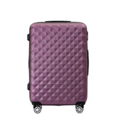 Beibye B2066 L Reisekoffer für Mittelstrecken, 360° gummierte Doppelrollen, ABS-Hartschale, Volumen erweiterbar, 65 x 46 x 29 cm, 75 L