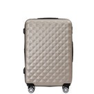 Beibye B2066 L Reisekoffer für Mittelstrecken, 360° gummierte Doppelrollen, ABS-Hartschale, Volumen erweiterbar, 65 x 46 x 29 cm, 75 L