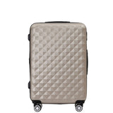 Beibye B2066 L Reisekoffer für Mittelstrecken, 360° gummierte Doppelrollen, ABS-Hartschale, Volumen erweiterbar, 65 x 46 x 29 cm, 75 L