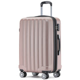 Beibye B2080 M Handgepäck für Kurztrips, 360° Doppelrollen, integriertes TSA-Zahlenschloss, 55 x 35 x 20 cm, 38 L