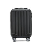 Beibye B2080 M Handgepäck für Kurztrips, 360° Doppelrollen, integriertes TSA-Zahlenschloss, 55 x 35 x 20 cm, 38 L