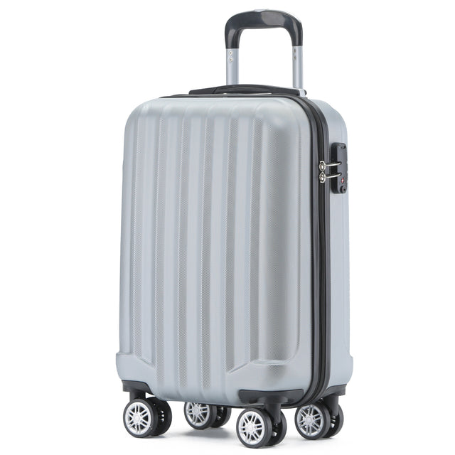 Beibye B2080 M Handgepäck für Kurztrips, 360° Doppelrollen, integriertes TSA-Zahlenschloss, 55 x 35 x 20 cm, 38 L