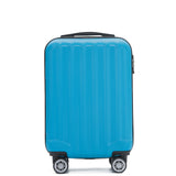 Beibye B2080 M Handgepäck für Kurztrips, 360° Doppelrollen, integriertes TSA-Zahlenschloss, 55 x 35 x 20 cm, 38 L