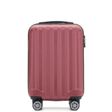 Beibye B2080 M Handgepäck für Kurztrips, 360° Doppelrollen, integriertes TSA-Zahlenschloss, 55 x 35 x 20 cm, 38 L