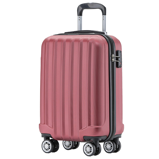 Beibye B2080 M Handgepäck für Kurztrips, 360° Doppelrollen, integriertes TSA-Zahlenschloss, 55 x 35 x 20 cm, 38 L