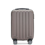 Beibye B2080 M Handgepäck für Kurztrips, 360° Doppelrollen, integriertes TSA-Zahlenschloss, 55 x 35 x 20 cm, 38 L