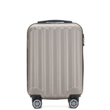 Beibye B2080 M Handgepäck für Kurztrips, 360° Doppelrollen, integriertes TSA-Zahlenschloss, 55 x 35 x 20 cm, 38 L