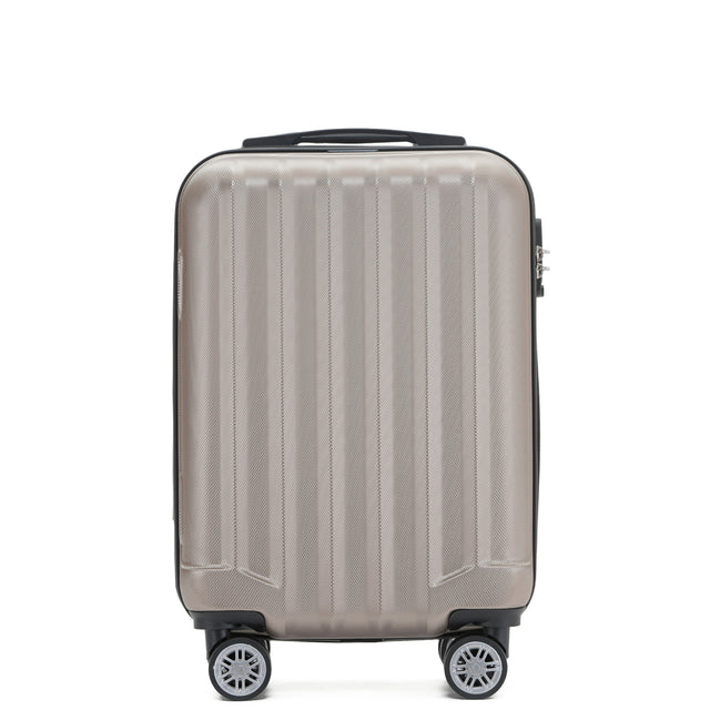 Beibye B2080 M Handgepäck für Kurztrips, 360° Doppelrollen, integriertes TSA-Zahlenschloss, 55 x 35 x 20 cm, 38 L