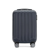 Beibye B2080 M Handgepäck für Kurztrips, 360° Doppelrollen, integriertes TSA-Zahlenschloss, 55 x 35 x 20 cm, 38 L