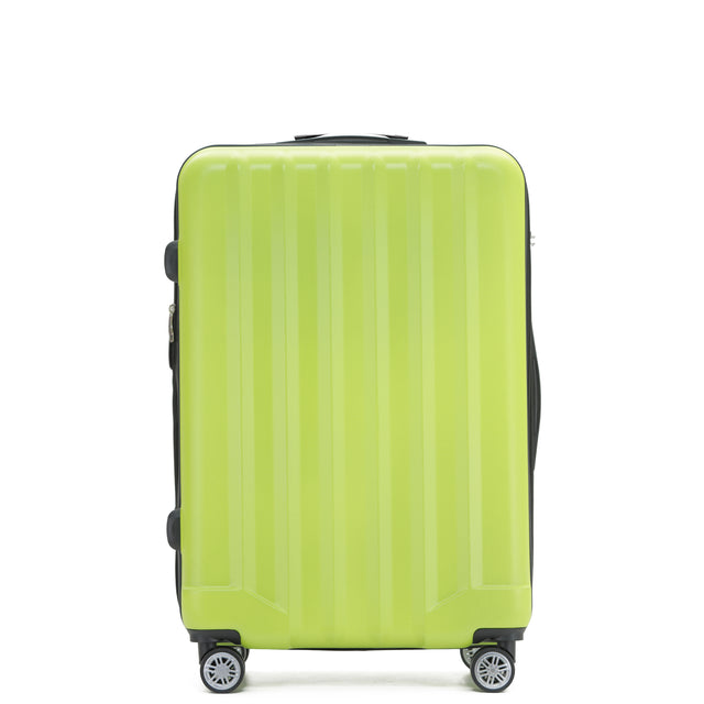 Beibye B2080 L Reisekoffer für Mittelstrecken, 360° Doppelrollen, TSA-Zahlenschloss, Volumen erweiterbar, 66 x 45 x 26 cm, 77 L