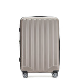 Beibye B2080 L Reisekoffer für Mittelstrecken, 360° Doppelrollen, TSA-Zahlenschloss, Volumen erweiterbar, 66 x 45 x 26 cm, 77 L