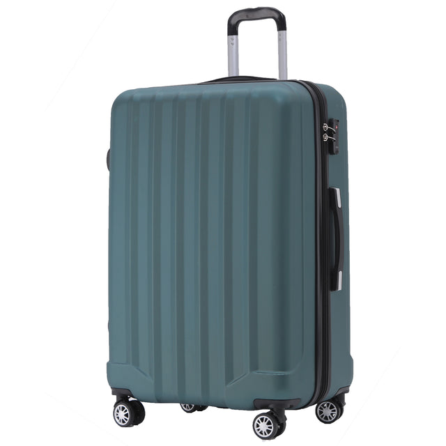 Beibye B2080 XL Reisekoffer für Langstrecken & Familie, 360° Doppelrollen, TSA-Zahlenschloss, Volumen erweiterbar, 77 x 50 x 30 cm, 115 L