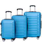 Beibye B2088 Kofferset M-L-XL für Handgepäck, Kurz- & Langstrecken – 360° Doppelrollen, ABS-Hartschale, Volumen erweiterbar