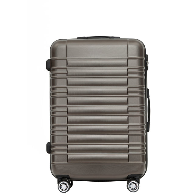 Beibye B2088 XL Reisekoffer für Langstrecken & Familie – 360° Doppelrollen, ABS-Hartschale, Volumen erweiterbar, 76 x 49 x 30 cm, 115 L