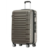 Beibye B2088 XL Reisekoffer für Langstrecken & Familie – 360° Doppelrollen, ABS-Hartschale, Volumen erweiterbar, 76 x 49 x 30 cm, 115 L