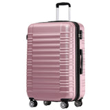 Beibye B2088 XL Reisekoffer für Langstrecken & Familie – 360° Doppelrollen, ABS-Hartschale, Volumen erweiterbar, 76 x 49 x 30 cm, 115 L