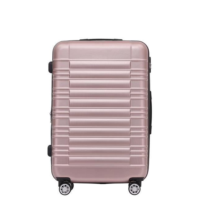 Beibye B2088 XL Reisekoffer für Langstrecken & Familie – 360° Doppelrollen, ABS-Hartschale, Volumen erweiterbar, 76 x 49 x 30 cm, 115 L