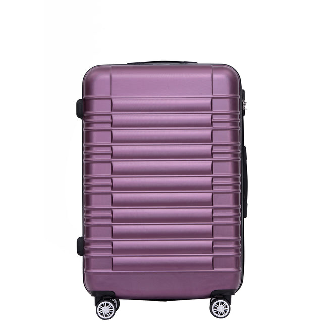 Beibye B2088 L Reisekoffer für Mittelstrecken – 360° Doppelrollen, ABS-Hartschale, Volumen erweiterbar, 65 x 43 x 26 cm, 75 L