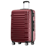 Beibye B2088 XL Reisekoffer für Langstrecken & Familie – 360° Doppelrollen, ABS-Hartschale, Volumen erweiterbar, 76 x 49 x 30 cm, 115 L