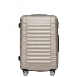 Beibye B2088 XL Reisekoffer für Langstrecken & Familie – 360° Doppelrollen, ABS-Hartschale, Volumen erweiterbar, 76 x 49 x 30 cm, 115 L