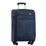 Beibye B8005 M Handgepäck für Kurztrips, Wasserabweisendes Oxford-Gewebe, Volumen erweiterbar, Praktische Fronttasche & Verstecktes Namensschild, 55 x 38 x 23 cm, 45 L