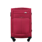Beibye B8005 L Reisekoffer für Mittelstrecken, Wasserabweisendes Oxford-Gewebe, Volumen erweiterbar, Praktische Fronttasche & Verstecktes Namensschild, 64 x 42 x 27 cm, 75 L