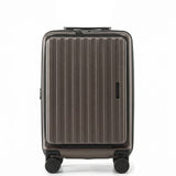 Münicase M9008 M Handgepäck für Kurztrips, Top-Opening-Design, Fronttasche, TSA-Zahlenschloss, Polycarbonat-Hartschale, Volumen erweiterbar, 51 x 35 x 24 cm, 39 L