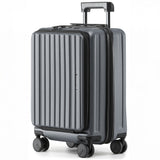 Münicase M9008 M Handgepäck für Kurztrips, Top-Opening-Design, Fronttasche, TSA-Zahlenschloss, Polycarbonat-Hartschale, Volumen erweiterbar, 51 x 35 x 24 cm, 39 L